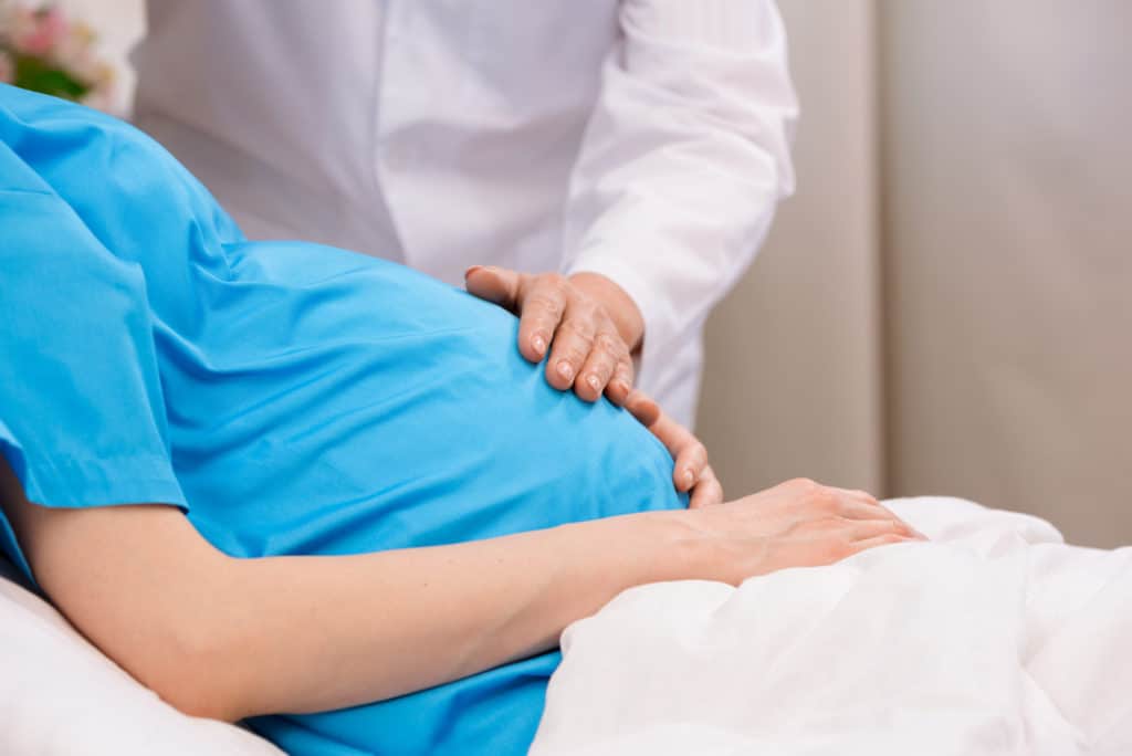 What causes pelvic organ prolapse?